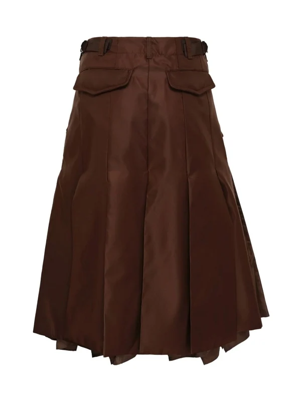 Sacai Brown Skirts - Image 2