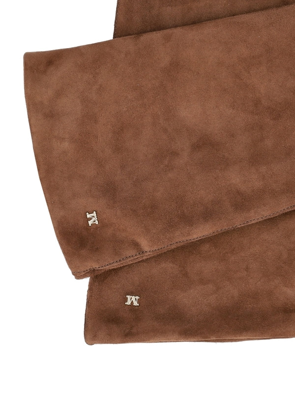 Max Mara Brown Leather Gloves - Image 2