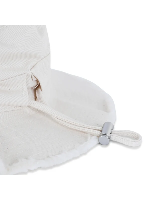 Jacquemus White Bucket Hats - Image 2