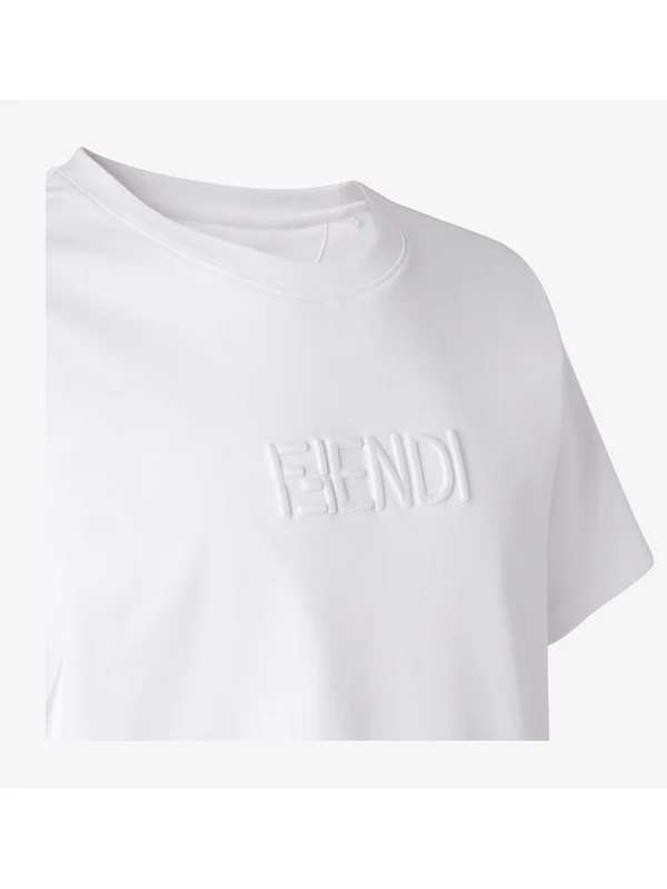 Fendi White Short Sleeve T Shirt - Image 3