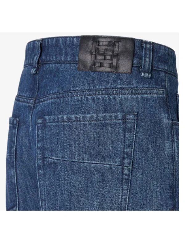Fendi Blue Denim Pants - Image 3