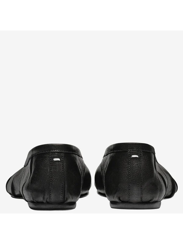Maison Margiela Black Flat Shoes - Image 4