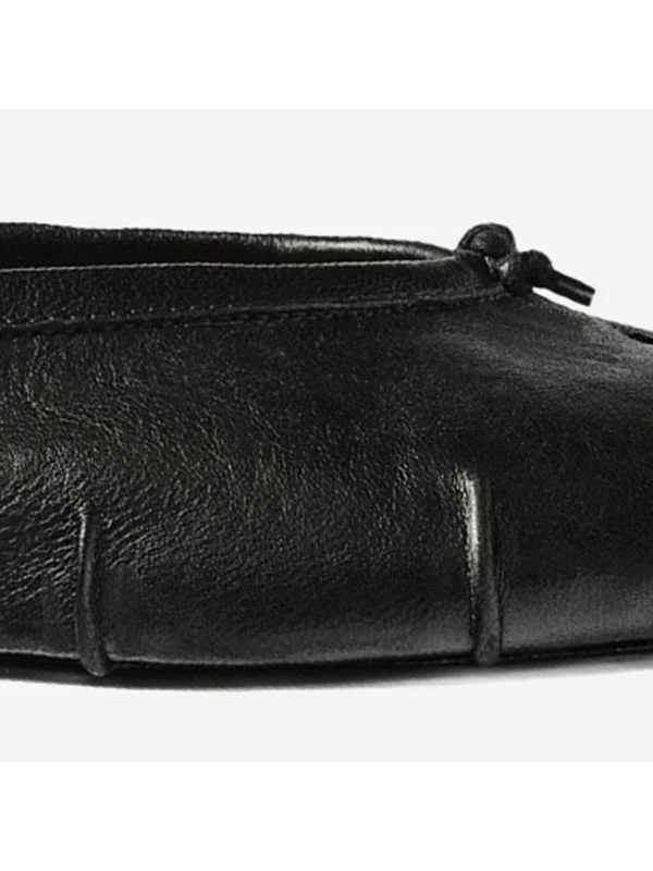 Maison Margiela Black Flat Shoes - Image 5