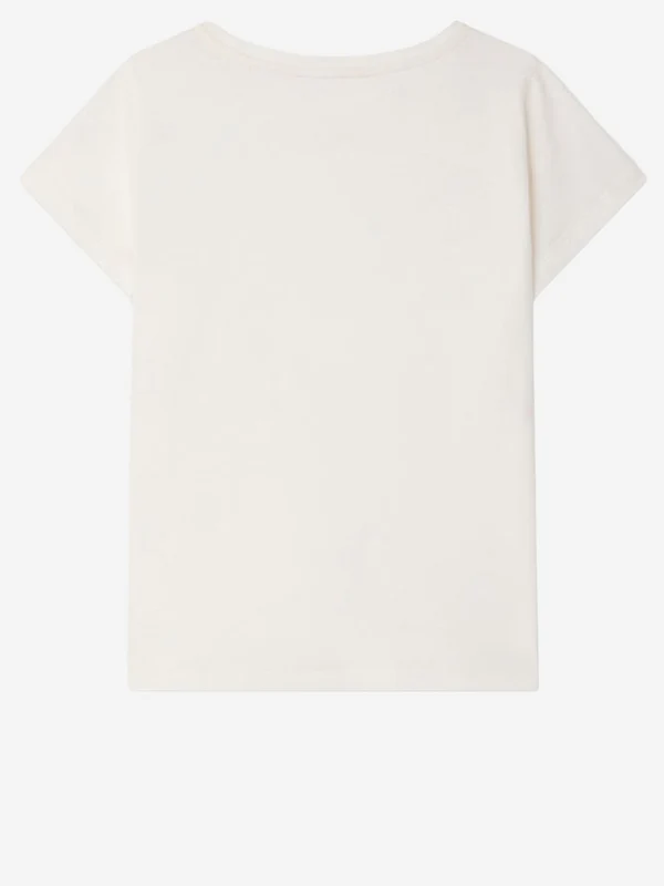 Bonpoint White Half Sleeve - Image 2