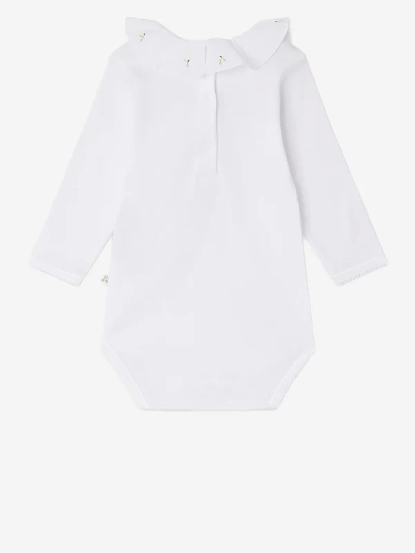 Bonpoint White Playsuits - Image 2