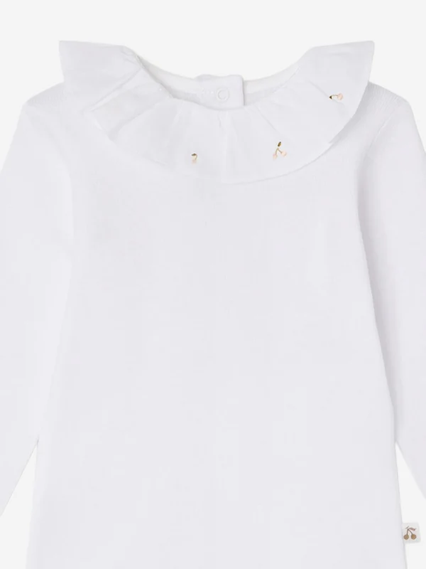 Bonpoint White Playsuits - Image 3