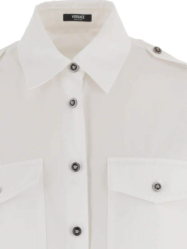 Versace White Shirts & Blouses - Image 3