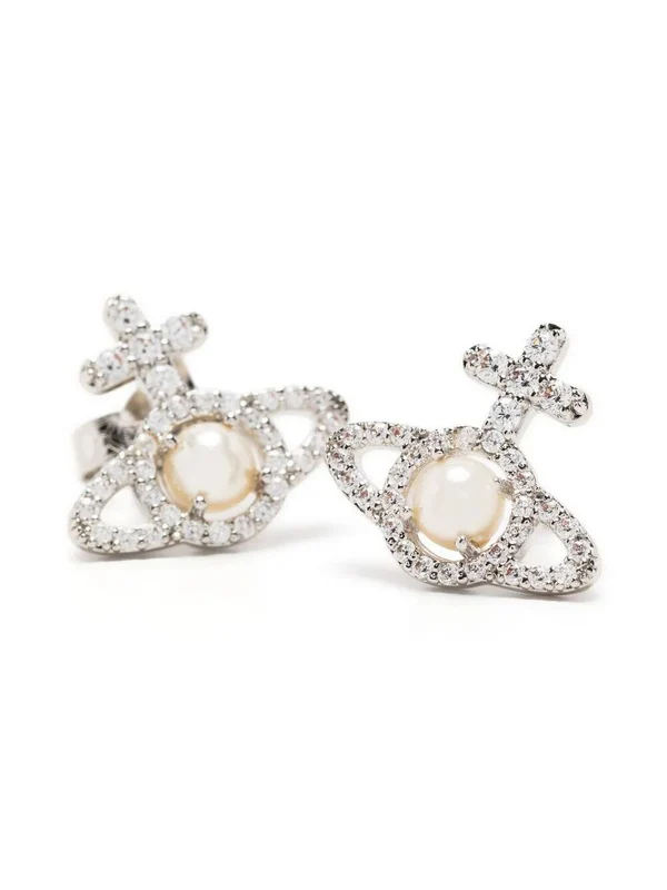 Vivienne Westwood Silver Earrings - Image 3