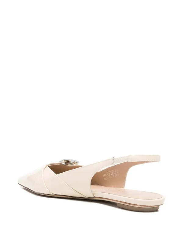 Stuart Weitzman White Flat Shoes - Image 4