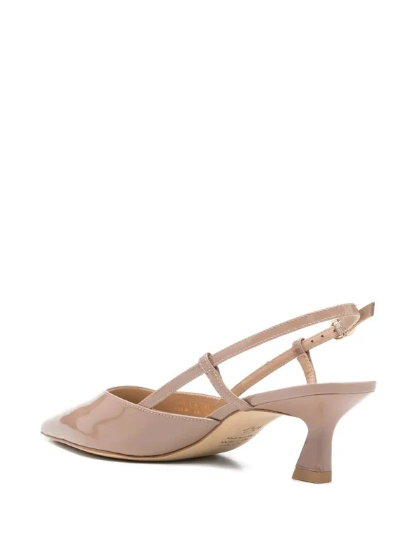Stuart Weitzman Beige Sandal Heels - Image 3