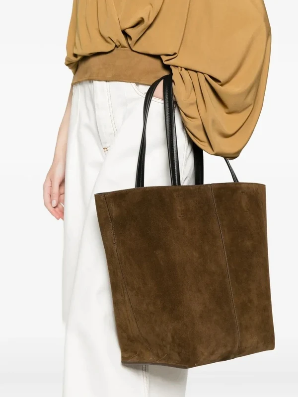 Suede Tote Bag - Image 2