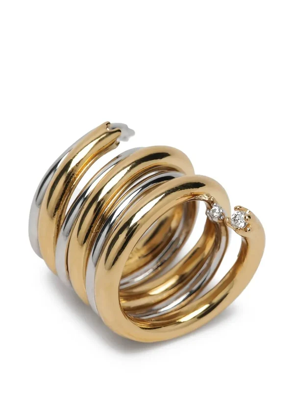 Panconesi Silver Gold Rings - Image 3