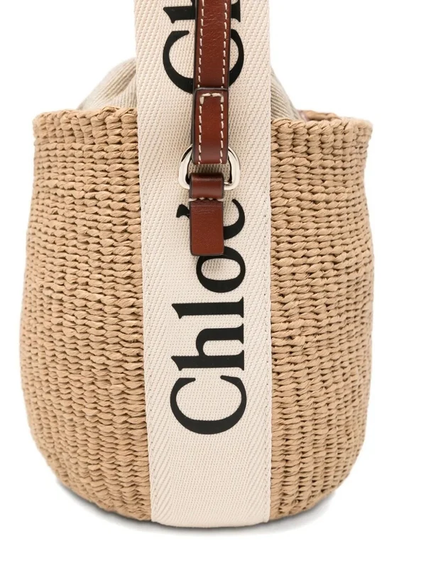 Chloe Beige Bucket Bags - Image 5