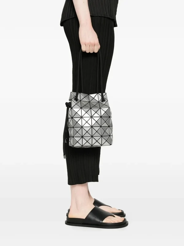 Bao Bao Issey Miyake Silver Bucket Bags - Image 2
