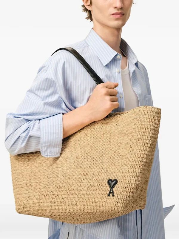 Ami Beige Tote Bags - Image 2