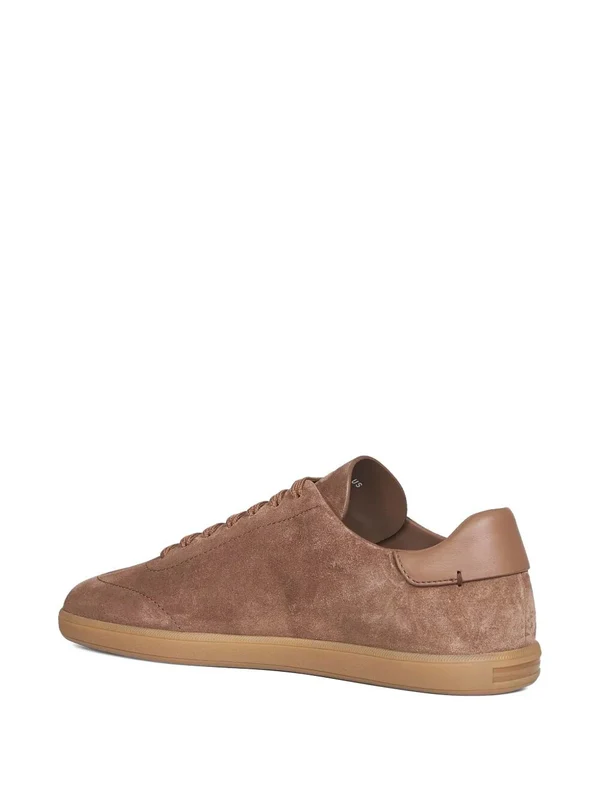 Z Zegna Brown Low Top Sneakers - Image 2