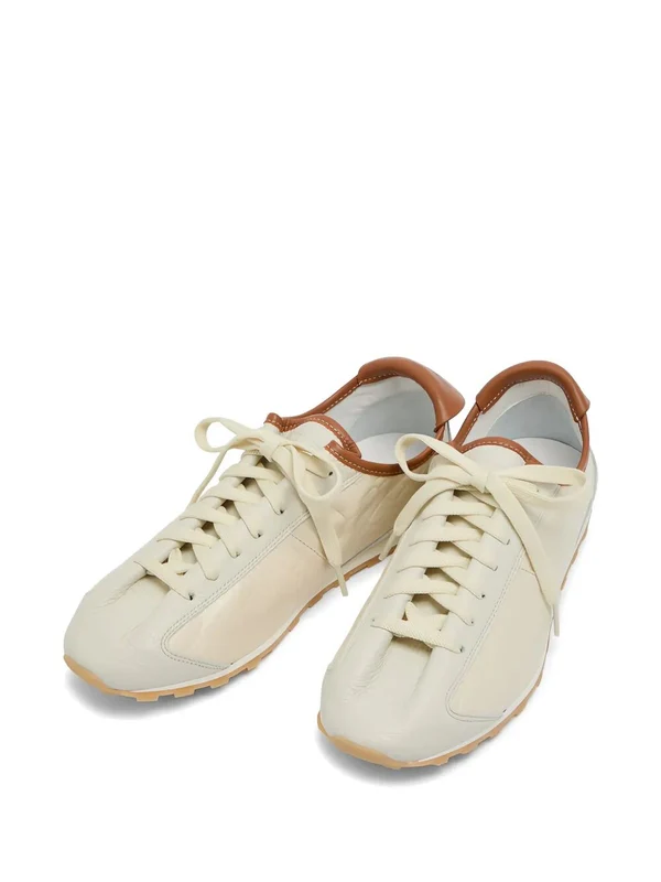 Jacquemus Grey Low Top Sneakers - Image 2