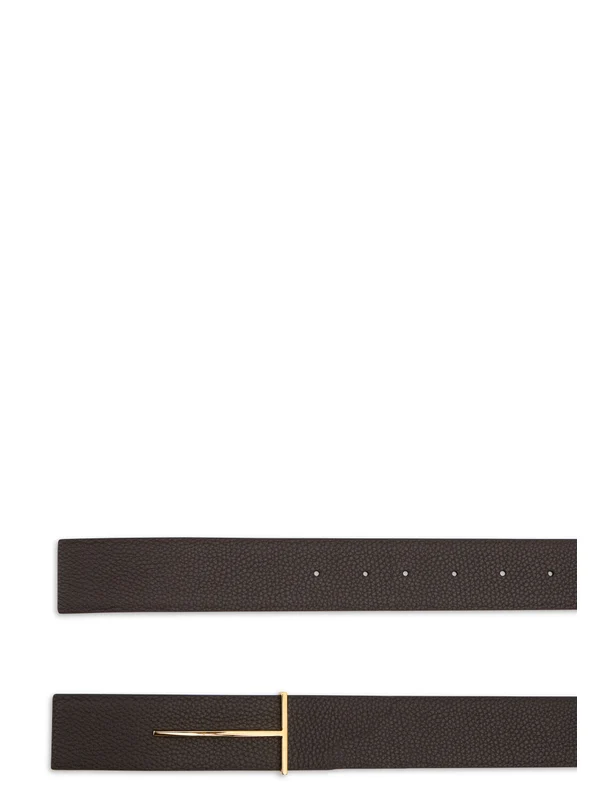 Tom Ford Brown Leather Belts - Image 3