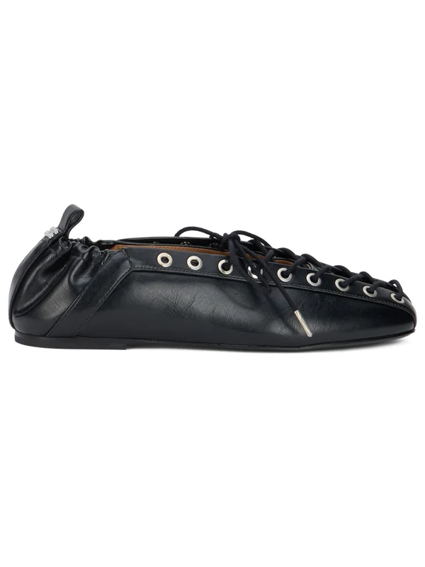 Ganni Black Flat Shoes - Image 2