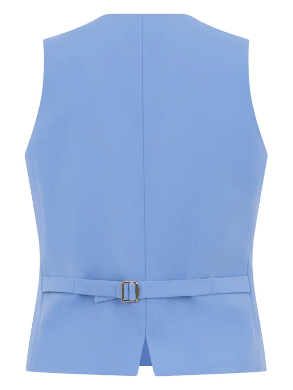 Max Mara Studio Blue Vests - Image 2