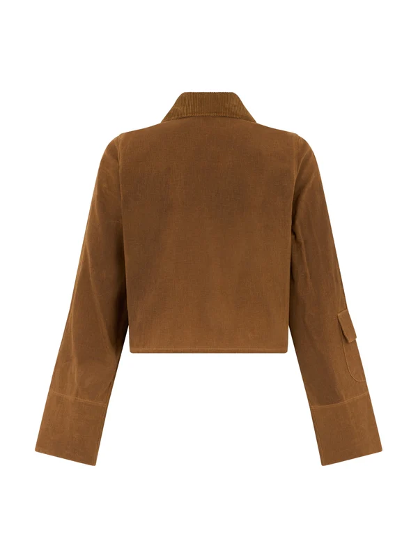 Barbour Brown Trucker - Image 2
