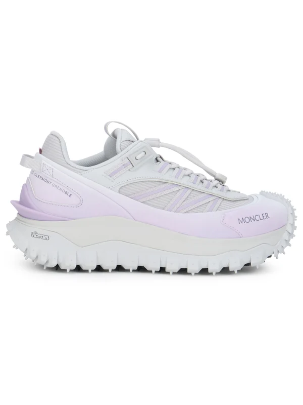 Moncler Ivory Low Top Sneakers - Image 2