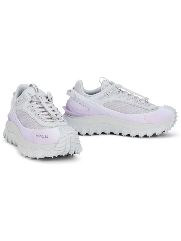Moncler Ivory Low Top Sneakers - Image 3