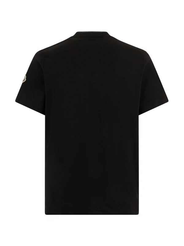 Moncler Black Half Sleeve - Image 2