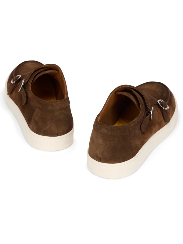 Doucal'S Brown Low Top Sneakers - Image 4