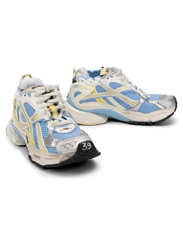 Balenciaga Multicolor Low Top Sneakers - Image 3