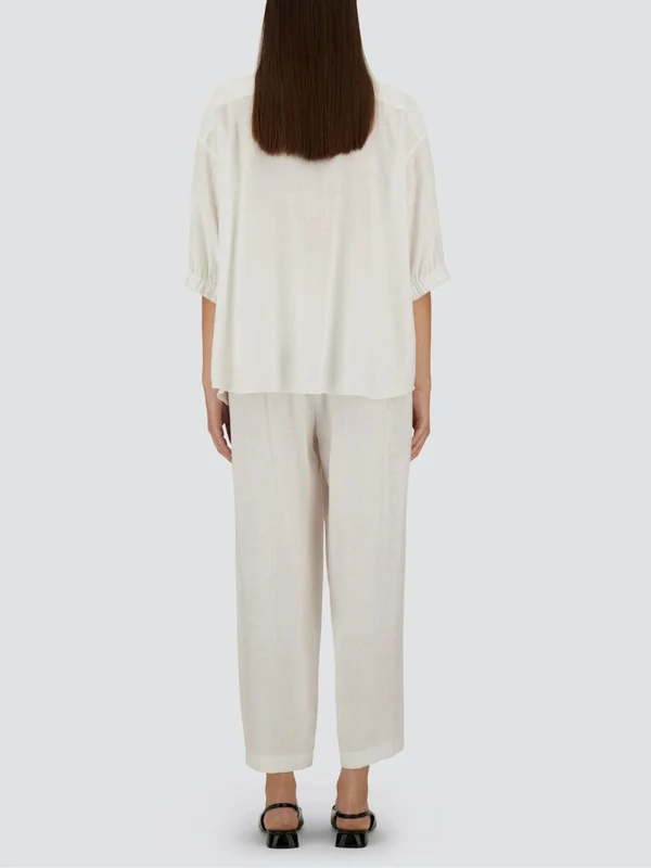 Herno White Trousers - Image 3