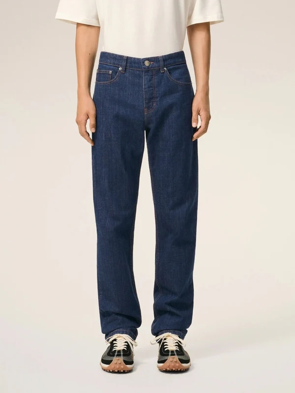 Ami Blue Denim Pants - Image 2