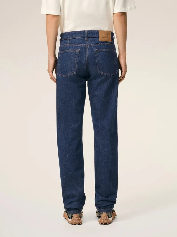 Ami Blue Denim Pants - Image 3