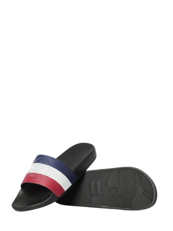 Moncler Grey Slides - Image 5
