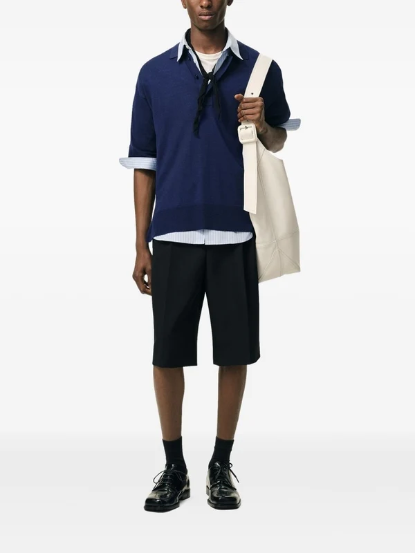 Ami Navy Polo Shirts - Image 3