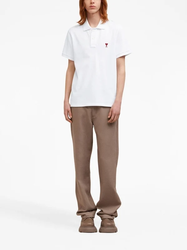 Ami White Polo Shirts - Image 2