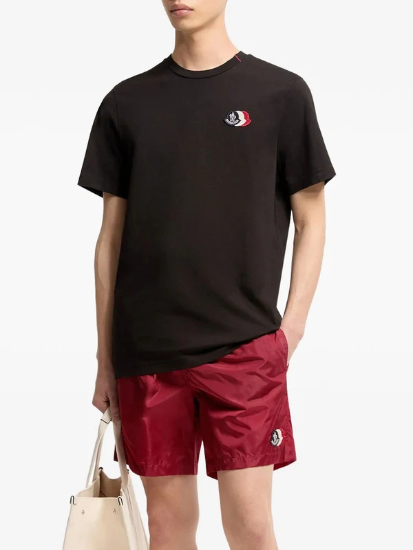 Moncler Black Half Sleeve - Image 2