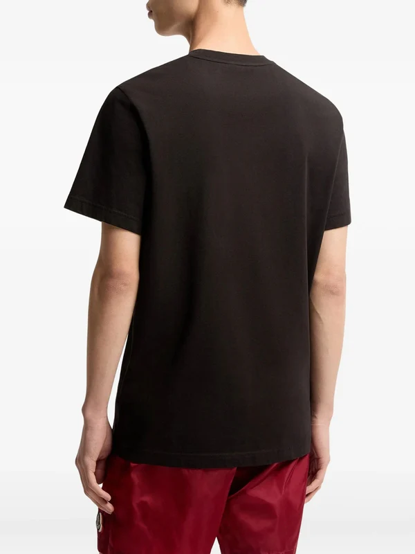 Moncler Black Half Sleeve - Image 3
