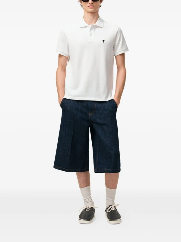 Ami White Polo Shirts - Image 2