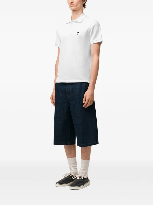 Ami White Polo Shirts - Image 3