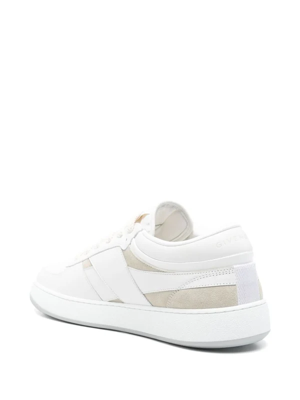 Givenchy White Low Top Sneakers - Image 3