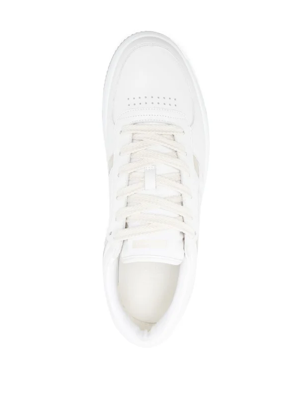Givenchy White Low Top Sneakers - Image 4