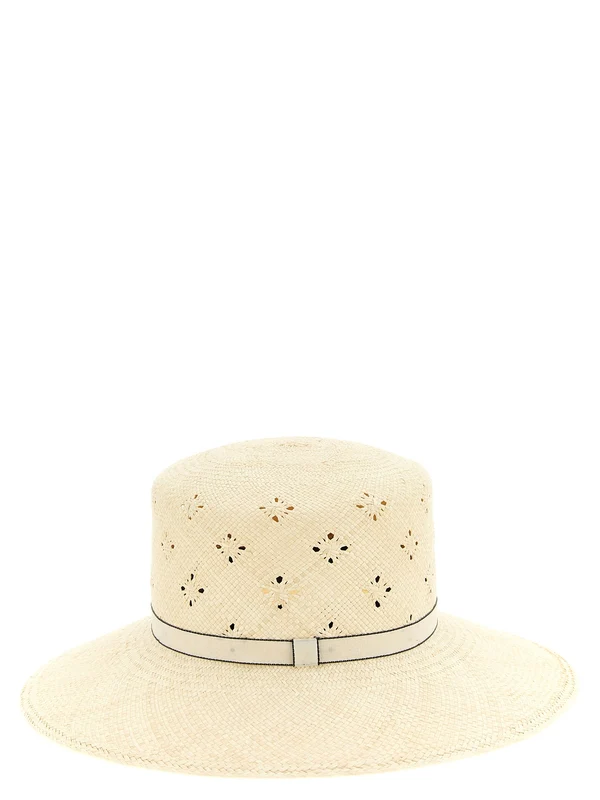Maison Michel Ivory Bucket Hats - Image 3