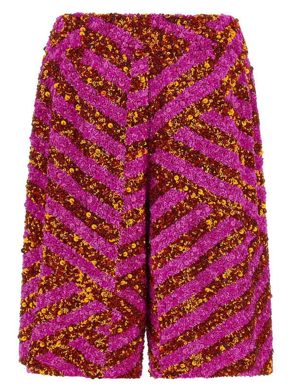 Dries Van Noten Multicolor Shorts - Image 2