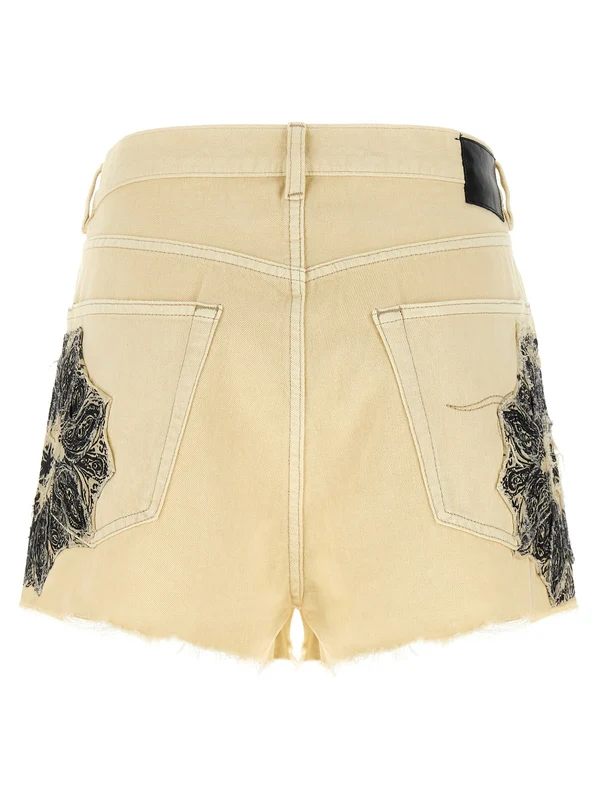 R13 Beige Shorts - Image 2