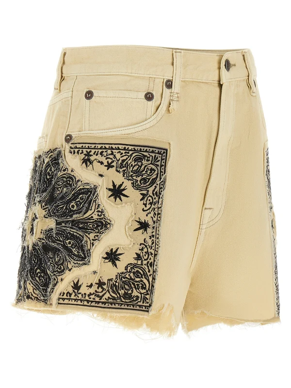R13 Beige Shorts - Image 3