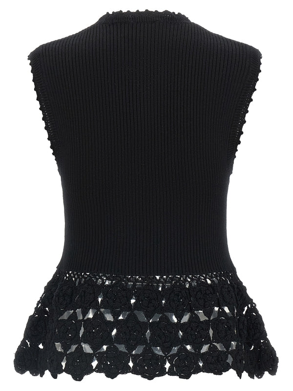 Ganni Black Sleeveless - Image 2