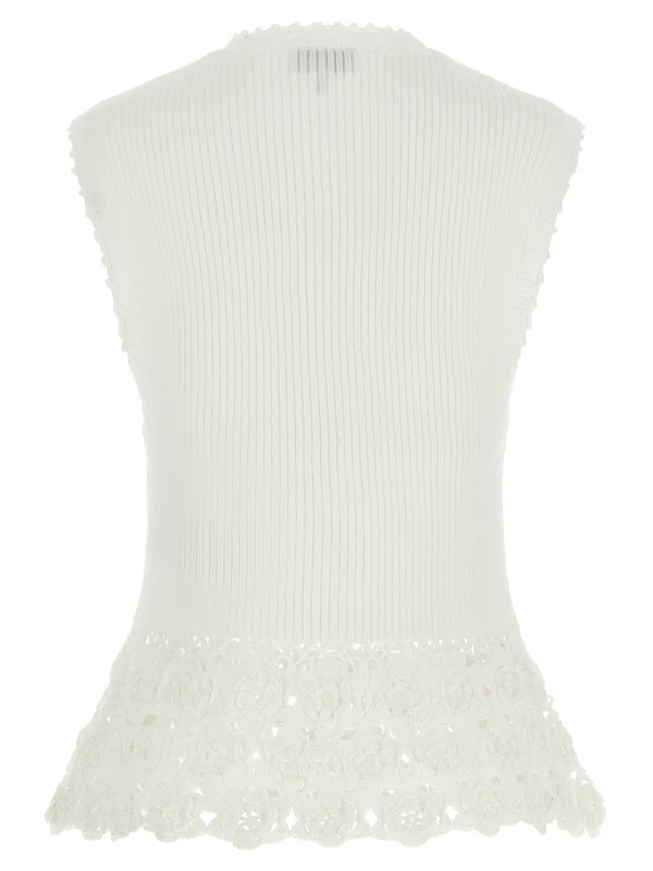 Ganni White Sleeveless - Image 2