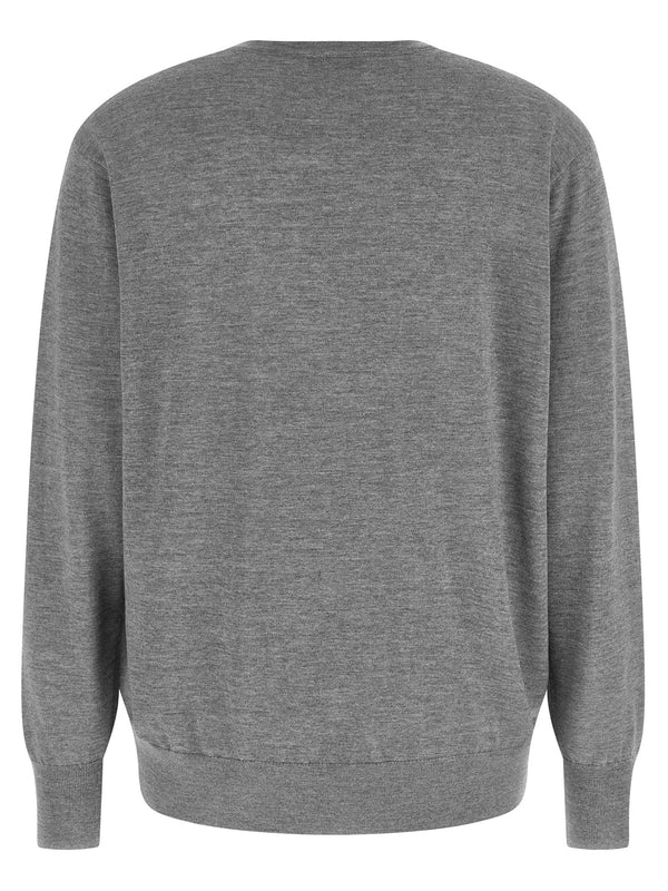 Dries Van Noten Grey Knitted - Image 2