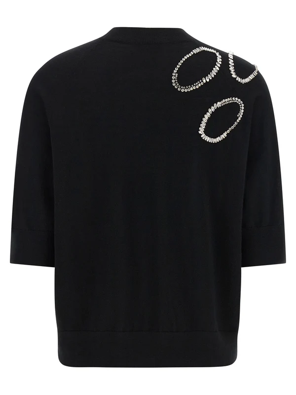 Dries Van Noten Black Knitted - Image 2